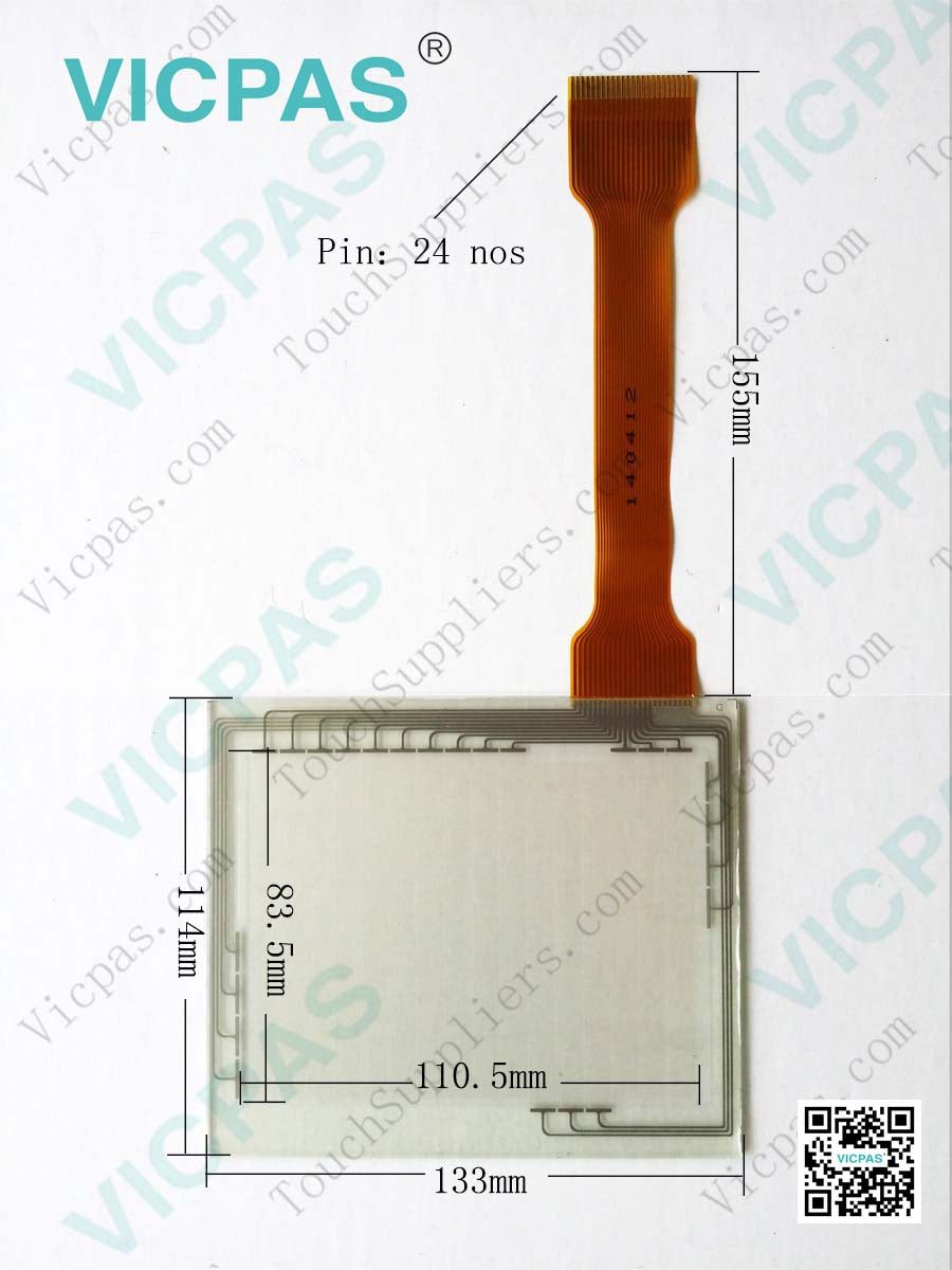 Allen Bradley 2711-T6 Touch Glass