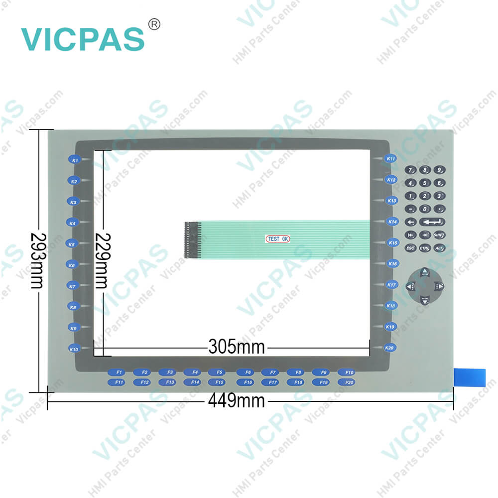 Allen Bradley 2711P-B15 Membrane Keypad