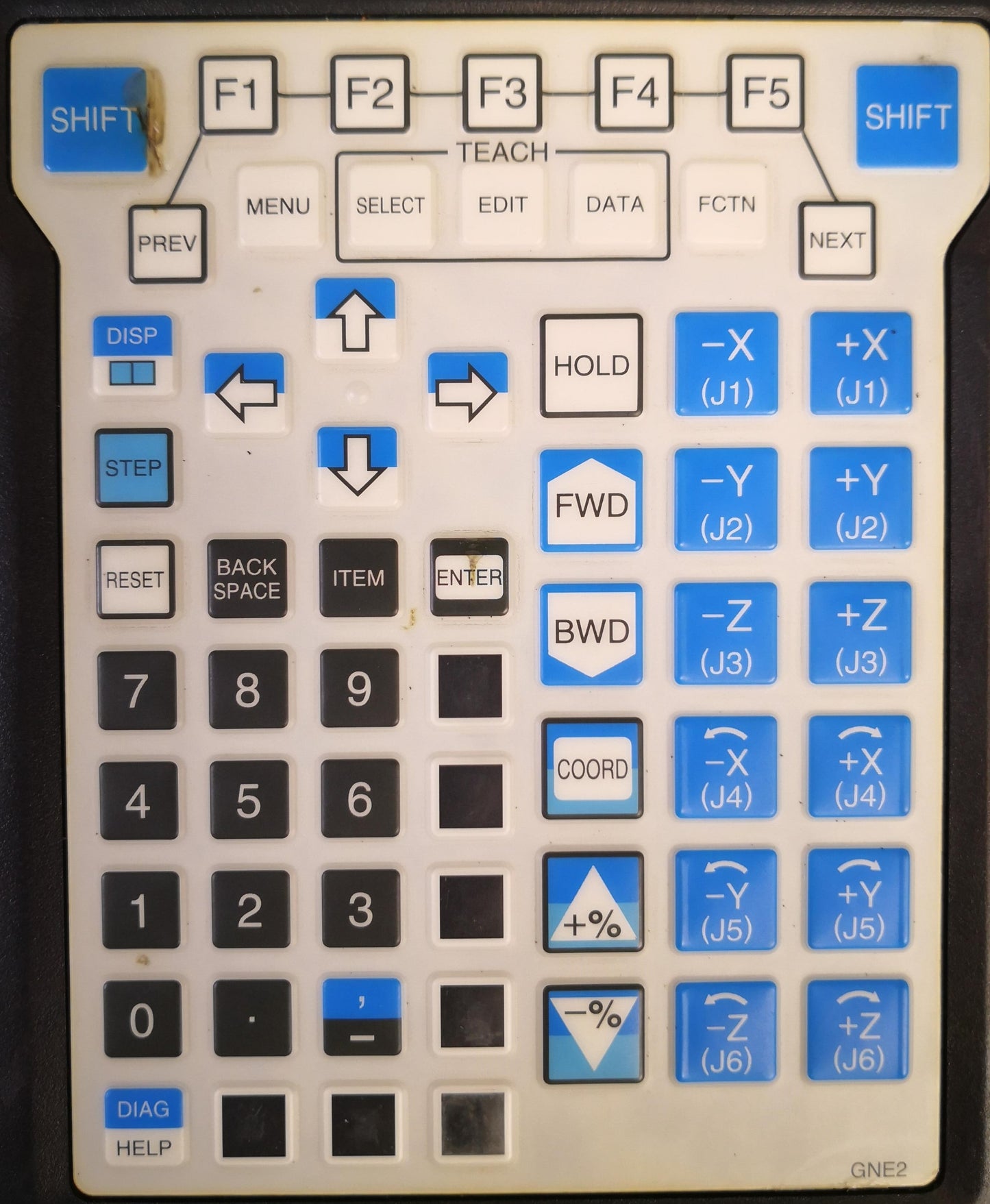 Fanuc A05B-2409-C376 GNE2 Front Overlay