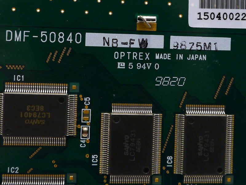 Optrex DMF-50840NB-FW