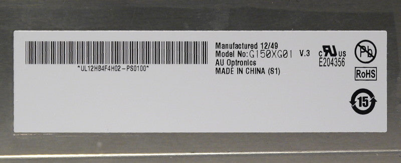 AU Optronics G150XG01 v.3