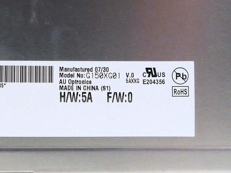 AU Optronics G150XG01 v.0