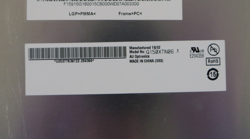 AU Optronics G150XTN06.1