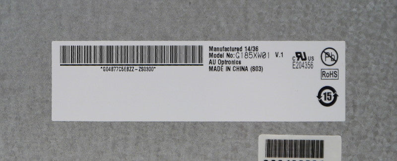 AU Optronics G185XW01 V.1