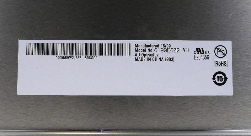 AU Optronics G190EG02 V1