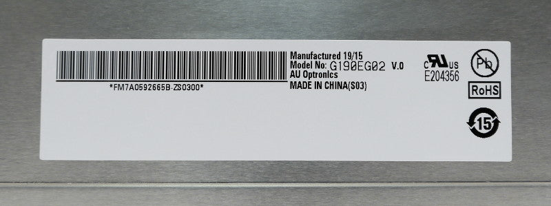 AU Optronics G190EG02 V0