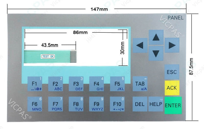 Siemens KP300 Membrane Keypad