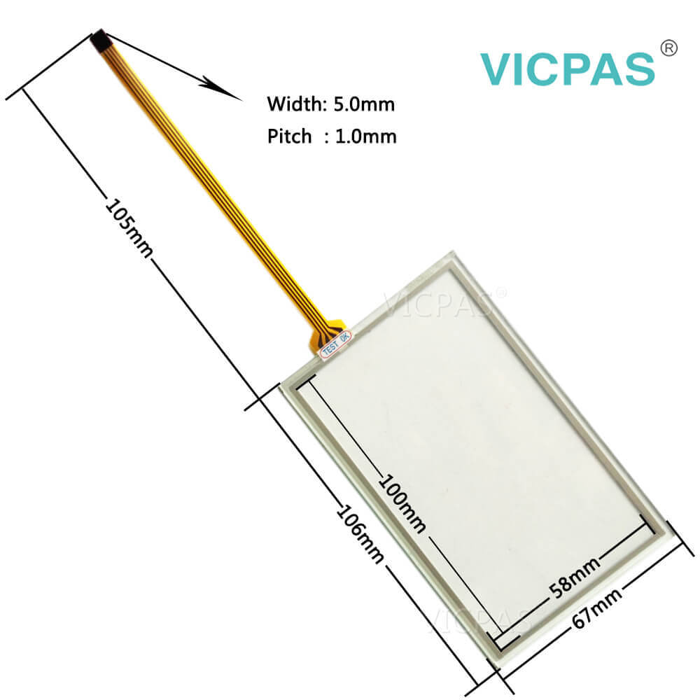 Siemens KTP400 Basic Color Touch Glass