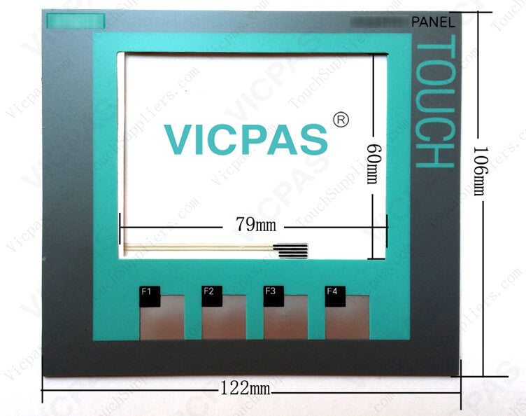 Siemens KTP400 Basic Mono Membrane Keypad