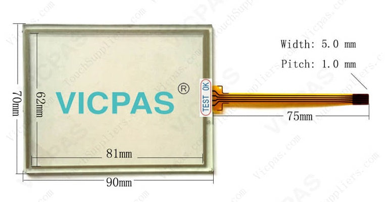 Siemens KTP400 Basic Touch Glass