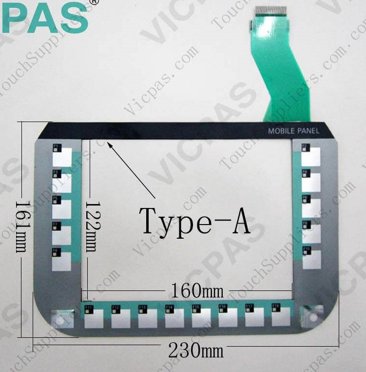 Siemens MP277 8" Mobile Membrane Keypad Type A