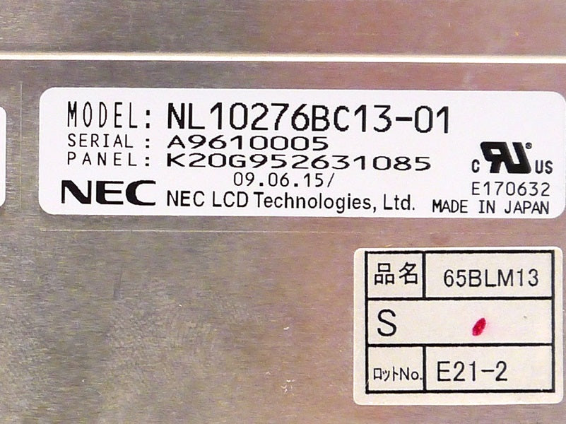 NEC NL10276BC13-01