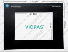 Allen Bradley 2711E-T10 Front Overlay