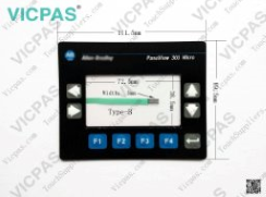 Allen Bradley 2711-M3A19L1A Membrane Keypad Type B