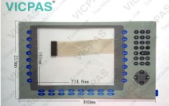 Allen Bradley 2711P-K10 Membrane Keypad