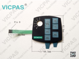 Siemens 6FX2007-1AD03 Membrane Keypad
