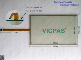 Siemens IFP Flat Panel 15" Front Overlay