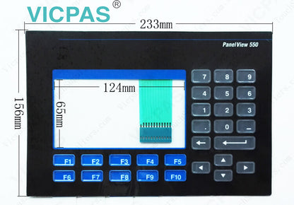 Allen Bradley 2711-B5 Membrane Keypad