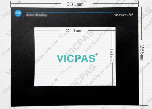 Allen Bradley 2711-T10 Front Overlay