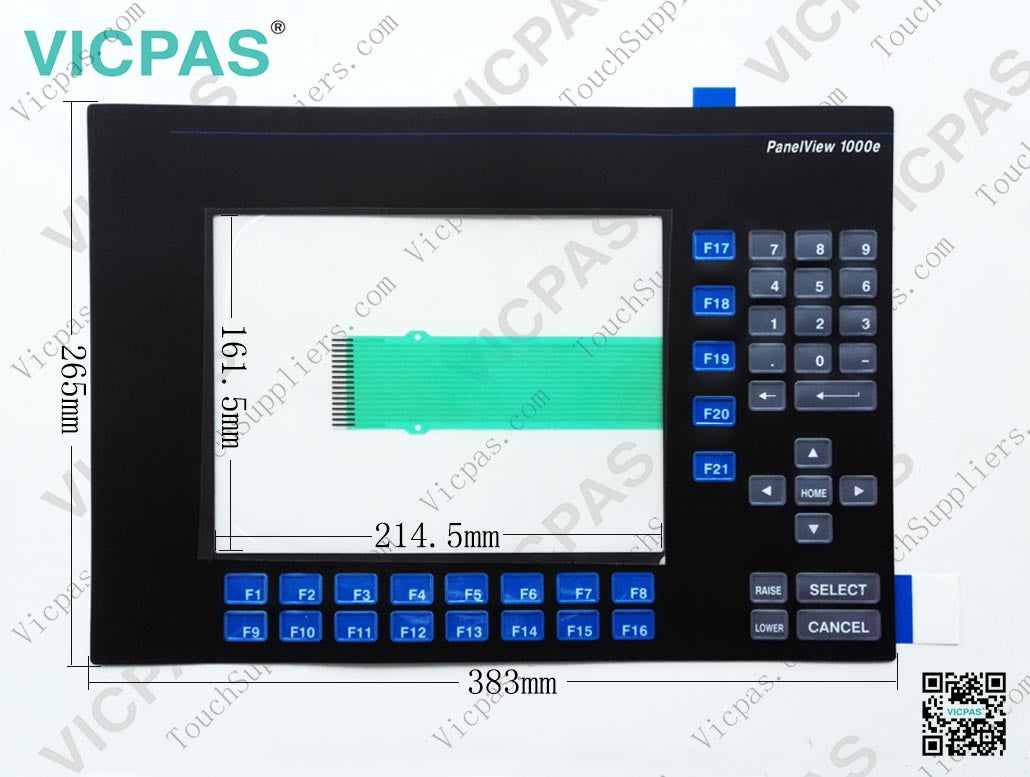 Allen Bradley 2711E-K10 Membrane Keypad