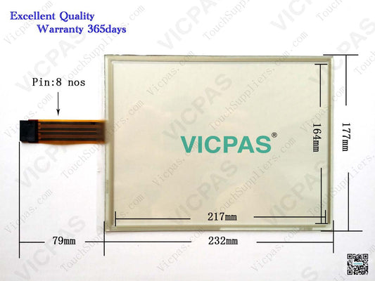 Allen Bradley 2711P-B10 Touch Glass