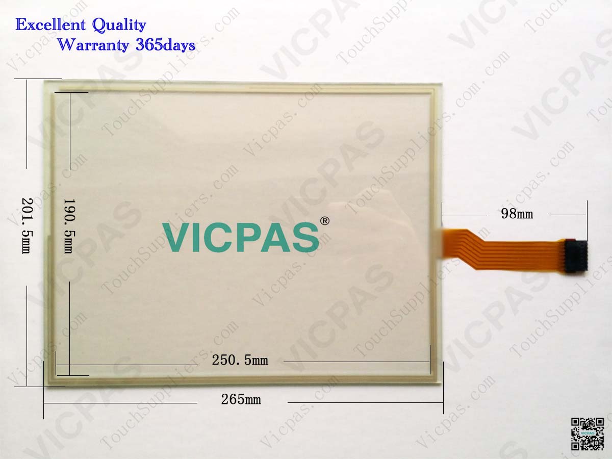 Allen Bradley 2711P-T12Cxxxx Touch Glass