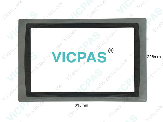 Allen Bradley 2711P-T12W21D8S Front Overlay