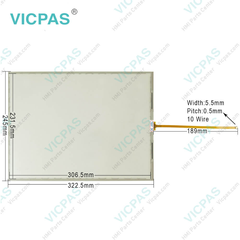 Allen Bradley 2711P-T15C22A9P Touch Glass