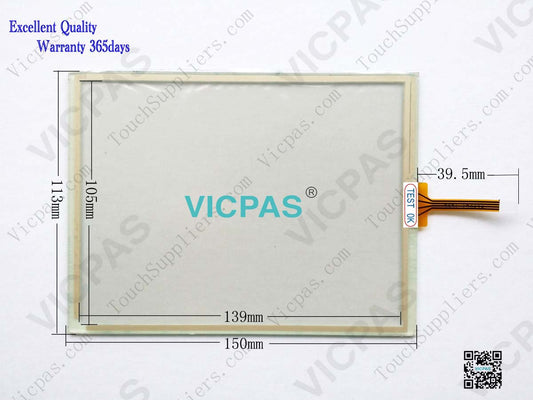 Allen Bradley 2711P-T7C21D8S Touch Glass