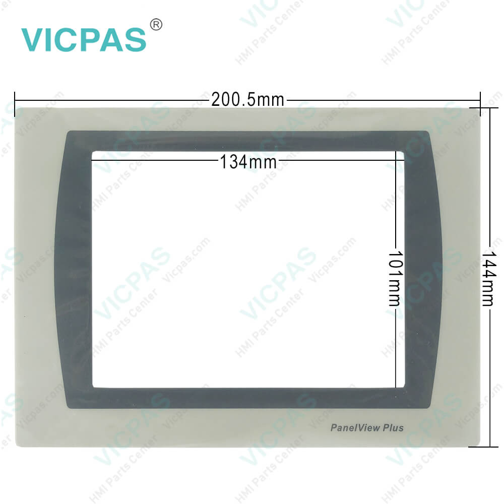 Allen Bradley 2711P-T7C22A9P Front Overlay