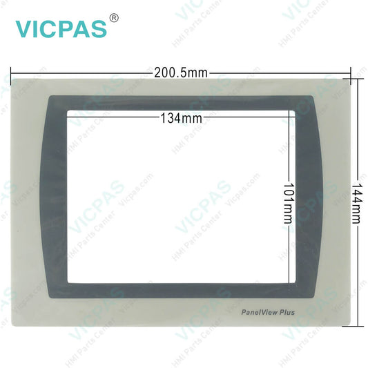 Allen Bradley 2711P-T7C22A9P Front Overlay