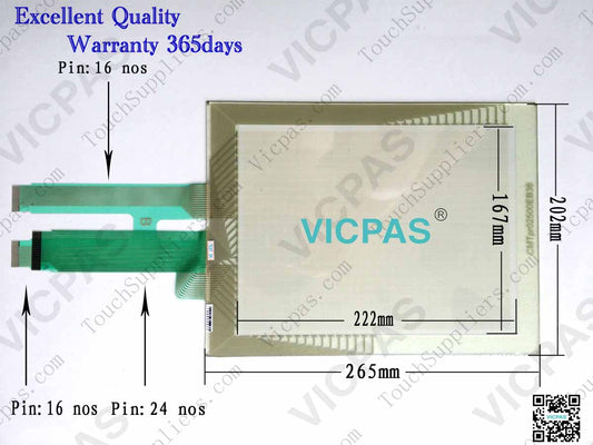 Pro-face 2880045-01 Touch Glass