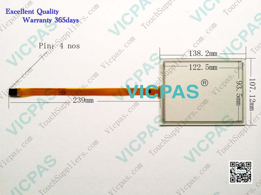 B&R Industrial Automation 4PP065.0571-X74F Touch Glass