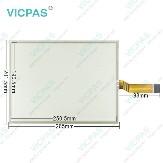 Allen Bradley 6182H-12 Touch Glass