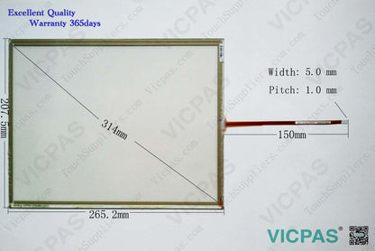 Siemens MP370 12" Touch Glass