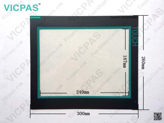 Siemens 6AV6644-0AA01-2AX0 Front Overlay