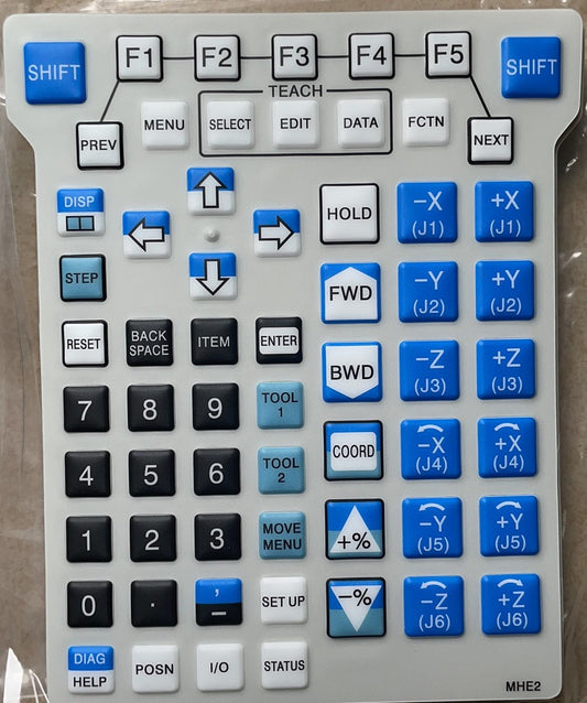 Fanuc A05B-2409-C376 MHE2 Front Overlay