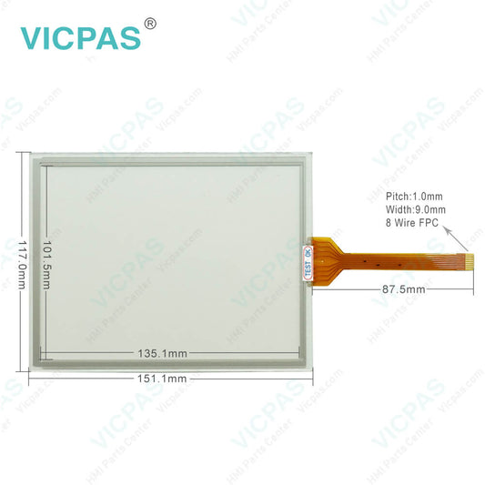 Fanuc A05B-24xx-xxx Series Touch Screen