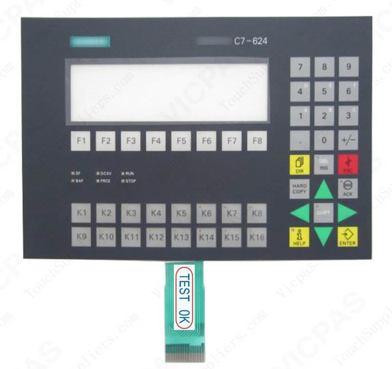 Siemens C7-624 Membrane Keypad