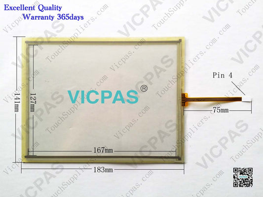 Vicpas EL108 Touch Glass