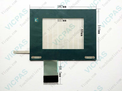 Vicpas Eurotherm LA353401 Touch Glass