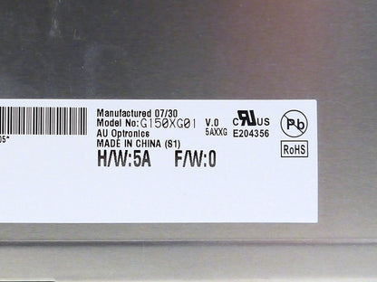 AU Optronics G150XG01 v.0