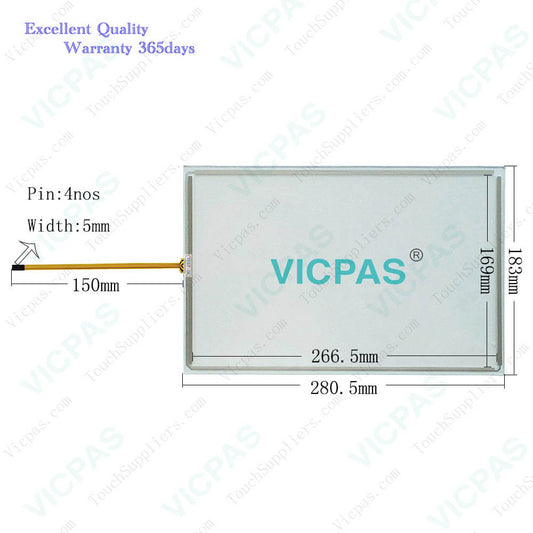 Siemens KTP1200 Touch Glass