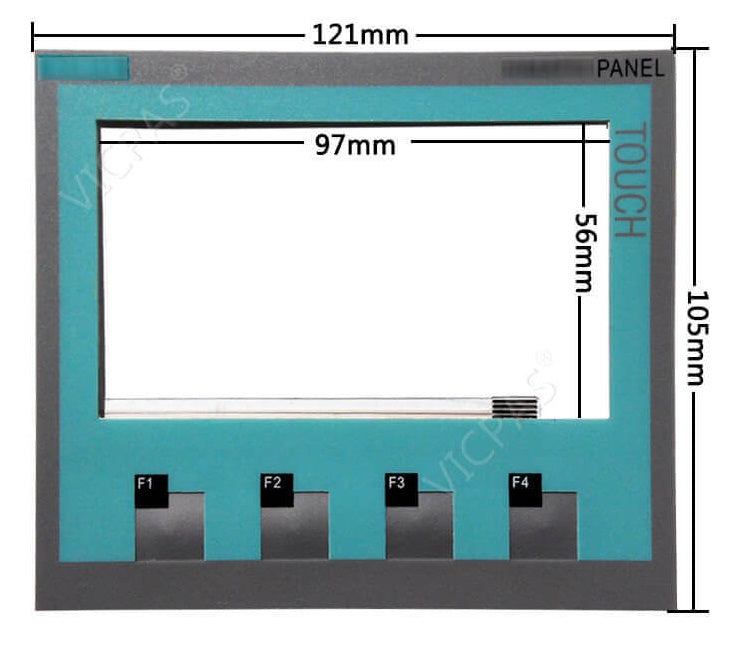 Siemens KTP400 Basic Color Membrane Keypad