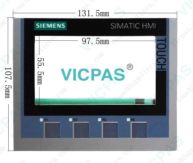 Siemens KTP400 Comfort Membrane Keypad