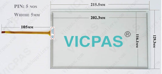 Siemens KTP900 Basic Touch Glass