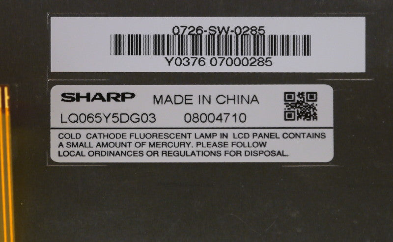Sharp LQ065Y5DG03