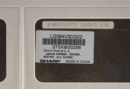 Sharp LQ084V3DG02