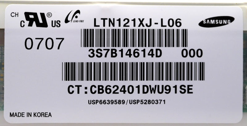 Samsung LTN121XJ-L06