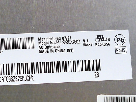AU Optronics M190EG02 V.4